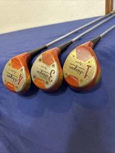 Vintage Ben Hogan Apex BH Wood Set 1 3 4 Golf Club Steel Shaft Good shape - Picture 1 of 7