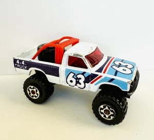 VINTAGE 1981 MATCHBOX 4x4 Open Back Truck #63 Baja Toyota Datsun Lifted - Picture 1 of 6