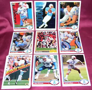 HOUSTON OILERS----1991 UPPER DECK TEAM SET--MOON--GIVINS--CHILDRESS--L@@K - Picture 1 of 1