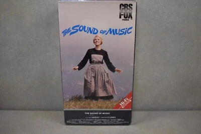 The Sound Of Music CBS Fox Original Vintage 1986 VHS Rare Factory Sealed - Image 1 of 4