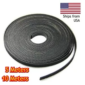 GT2 Timing Belt 6mm 3d Printer RepRap Alunar Anet Creality Tronxy CNC 5M/10M - Picture 1 of 3
