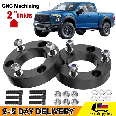 2 Inch Front Leveling Lift Kit For 2004-2023 Ford F150 2007 2008 2009 2WD 4WD Foto 1 de 4