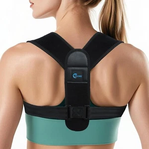 Posture Corrector for Women and Men – Adjustable Back Brace for Posture Support, - Picture 1 of 7
