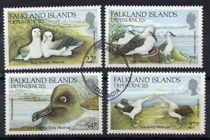 FALKLAND ISLANDS/1985/USED/SC#1L88-1L91/ALBATROSSES/BIRDS - Picture 1 of 1