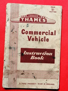 Ford Thames 1951 vehículos comerciales libro de instrucciones manual - camioneta Sussex - Imagen 1 de 17