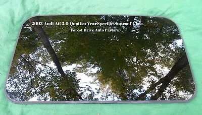 2003 AUDI A6 QUATTRO 3.0 AWD YEAR SPECIFIC OEM FACTORY SUNROOF GLASS - Изображение 1 из 4