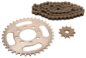 Juego de cadena y piñón para Suzuki Quad Runner 50, 1984-1987 - LT 50, LT50 - Imagen 1 de 1