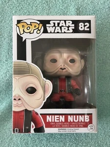 Nien Nunb #82 - Star Wars : The Force Awakens - FUNKO POP! Vinyl - New - Picture 1 of 4
