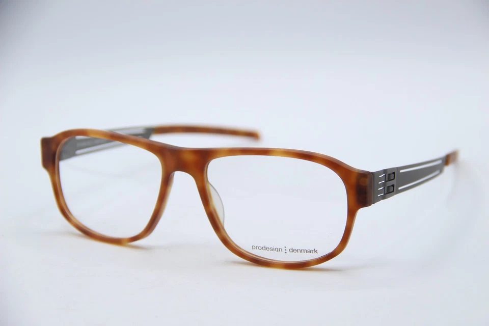NOVO ÓCULOS PRODESIGN DENMARK 6611 C.5521 CINZA TARTARUGA FOSCO AUTÊNTICO 57-17 - Imagem 1 de 4