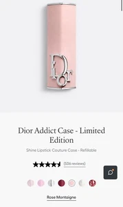 Dior Lipstick Case Rose Montaigne - Picture 1 of 2
