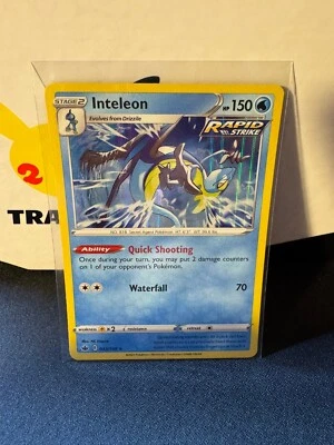 Inteleon 043/198 Swsh06: Sword & Shield - Chilling Reign Holo NM - Image 1 of 4