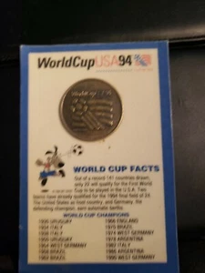 1994 World Cup USA 94 Bronze Coin In Package - Picture 1 of 5