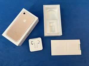 Apple iPhone 7 Gold 32 GB BOX ONLY incl EarPods, Tray, Decals, User Guide - Picture 1 of 13