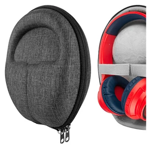 Geekria Carrying Case for Kids On-Ear / Over-Ear Headphones (Black) - Picture 1 of 6