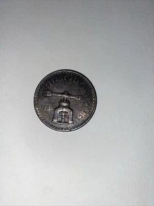 MEXICO - 1980 - .925 SILVER 1 ONZA ROUND CASA DE MONEDA ~ - Picture 1 of 2
