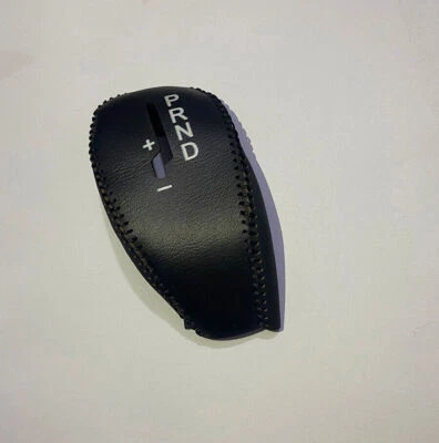 For Volvo XC60 V60 S60 S60L V40 2014-2017 DIY Black leather Gear Shift Knob Cap - Image 1 of 4