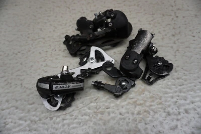 3 x Shimano Tourney / Acera Schaltwerk Schaltwerke Ersatzteile/Defekt (A023-729 - Bild 1 von 2