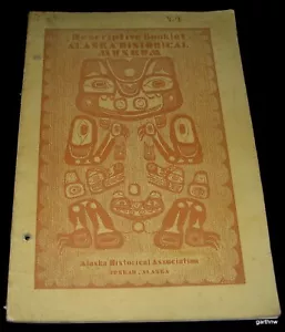 ALASKA HISTORISCHES MUSEUM 1930er BILDLICHE BESCHREIBUNGSBROSCHÜRE A.P KASHEVAROFF - Bild 1 von 4