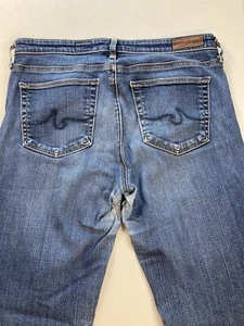 AG ADRIANO GOLDSCHMIED THE ANGEL BOOTCUT DENIM JEANS WOMEN’S 28R - Picture 1 of 11