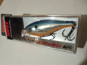 1 Rapala flacher Schatten Rap Köder SSR7 FF maßgeschneiderter Chrom blauer Schatten CBSD Neu in Verpackung - Bild 1 von 5