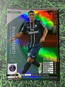 Panini WCCF 2012-13 Marco Verratti Young Star Rookie refractor card Italy - Picture 1 of 2