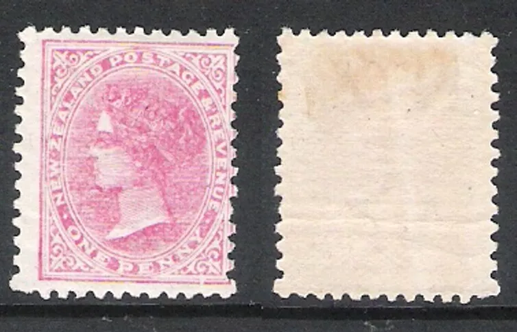 NEW ZEALAND 1882 SSF 1d RED (HM) - Image 1 of 1