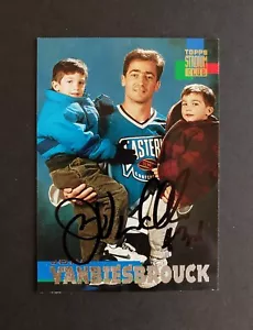 John Vanbiesbrouck signed Florida Panthers 1994 Topps Stadium Club Hockey Card - Picture 1 of 1