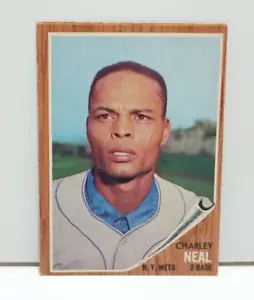 1962 Topps #365 Charley Neal Rookie Karte New York Mets - Bild 1 von 3