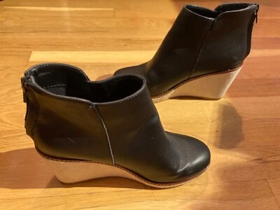 botas de cuña baja mujer negras talla 7 de Kensie Foto 1 de 3