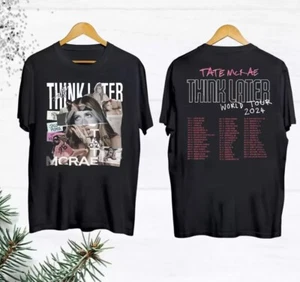 Graphic Tate McRae T-Shirt, Tate McRae The Think Later World Tour 2024 Shirt - Picture 1 of 3