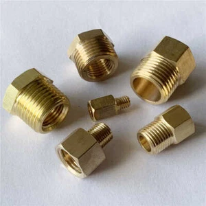 Metric & BSP Male to Female Brass Reducer Pipe Fitting Water Adapter Connector - Picture 1 of 86