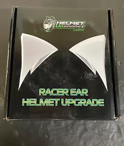 Racer Cat Ear Helmet Upgrade- Small White - New - Bild 1 von 3