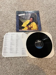 Luther Vandross “ Give Me The Reason”1986  Epic Records Vinyl Record Promo Album - Picture 1 of 4