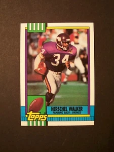 1990 Topps Football #105 HERSCHEL WALKER (Minnesota Vikings) - MT! WOW! L@@K! - Picture 1 of 1