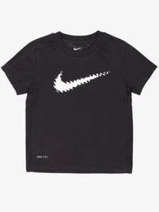 Nike Kids Short Sleeve Black Boys Tee 86K504-023 - Picture 1 of 2