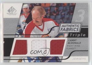 2008-09 SP Game Used Edition Authentic Fabrics Triple Lanny McDonald #3AF-MD HOF