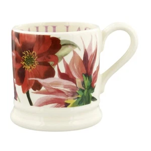 Emma Bridgewater Red and Pink Dahlia Mug 1 x 300ml, Ceramic - Picture 1 of 5