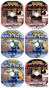 CHARTBUSTER KARAOKE 50’s & 60’s ONE HIT WONDERS 6 CDG DISCS SET SONGS MUSIC rock - Picture 1 of 1