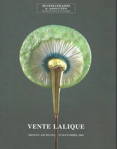 Boisgirard Auktionskatalog Vente Lalique September 2006 - Bild 1 von 1