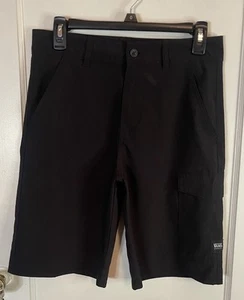 Vans Vanphibian Hybrid Black Shorts Skater Water Swim Beach Boys 18 - Picture 1 of 5