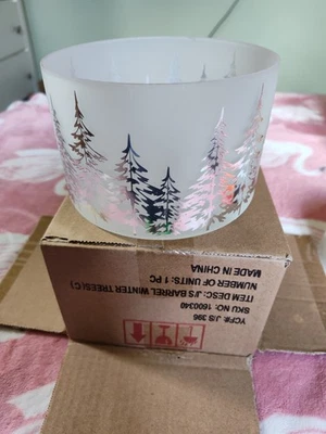 YANKEE CANDLE JAR SHADE WINTER TREES 1600340 - Image 1 of 4