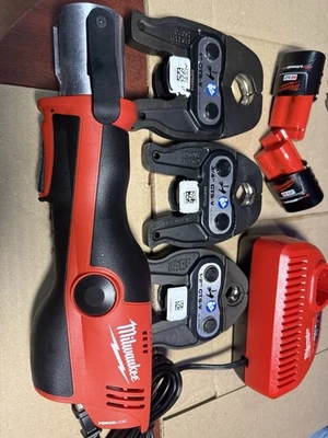 Milwaukee 2473-22 M12 Force Logic Press Tool Kit w/Jaws No Case