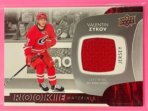 2017-18 Upper Deck Valentin Zykov Rookie Materials Jersey RC #RM-VZ Hockey - Picture 1 of 2