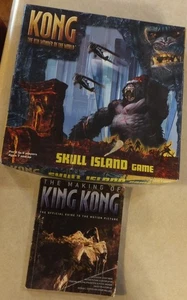 2005 KONG 8TH WONDER OF THE WORLD SKULL ISLAND GAME #4617 & KING KONG BK BY WAKE - Picture 1 of 12
