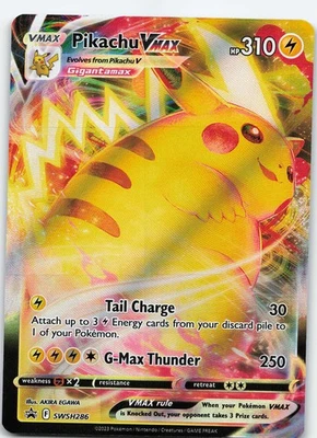 Pikachu VMAX - SWSH286 Promo Holo SWSH: Sword & Shield Promo Cards NM Pokémon - Image 1 of 2
