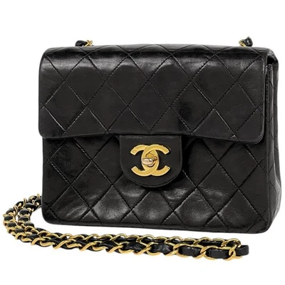 Bolso de hombro Chanel Coco Mark Mini Matelasse cadena solapa única A01115 #BS162 Foto 1 de 4