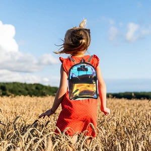  Mochila Multifuncional 1Pieza Brillante Cartera Bolsa para Libros Moda Almacenamiento Iridiscente - Imagen 1 de 12