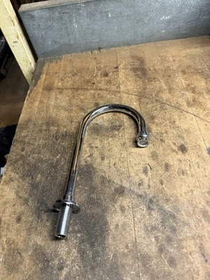 Fregadero de cocina de colección Bubble Stream granja cuello de cisne grifo caño latón EE. UU. Foto 1 de 4