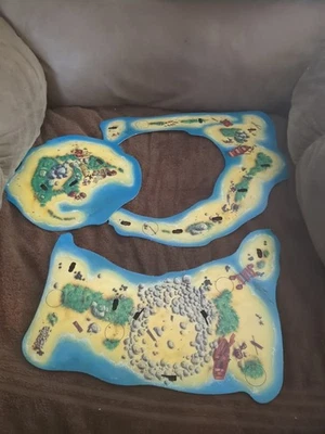 Armas y Guerreros Pirata Batalla Juego Piezas de Repuesto Islas Parte Pressman Foto 1 de 4