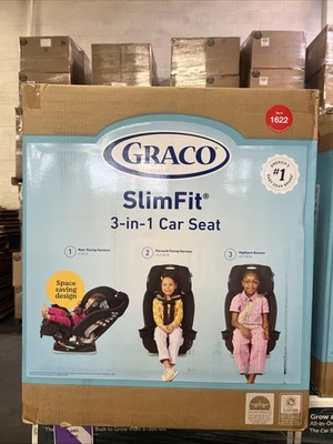 Сиденье трансформируемое Graco Slimfit 3 в 1 тонкий и удобный дизайн Jarrett - Изображение 1 из 4